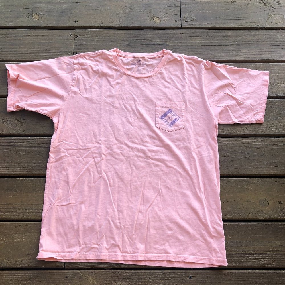 Coral Southern Point Pocket Tee